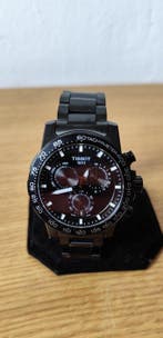 Tissot - Tissot Supersport Chrono 45.5mm - Sans prix de, Handtassen en Accessoires, Horloges | Heren, Nieuw