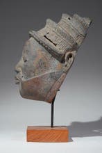 Een bronzen hoofd - Ife - Nigeria