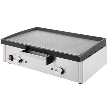 Bak-/Grillplaat | Elektrisch | Gegroefd Oppervlak 555x264, Verzenden, Nieuw in verpakking