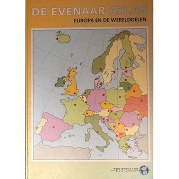 De Evenaar Atlas Europa en de Werelddelen, Verzenden, Nieuw