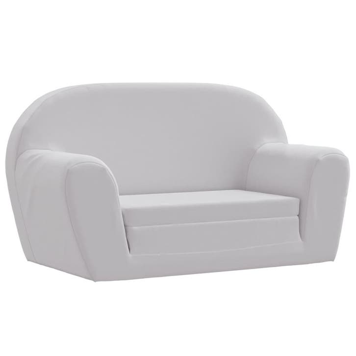 vidaXL Loungestoel voor kinderen uitklapbaar lichtgrijs, Kinderen en Baby's, Kinderstoelen, Nieuw, Verzenden