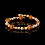 Oud-Romeins, Keizerrijk Armband met Romeinse glazen kralen