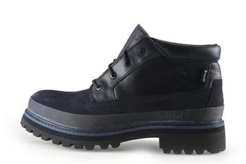 Timberland Veterboots in maat 44½ Blauw, Kleding | Heren, Timberland, Boots, Zo goed als nieuw, Verzenden