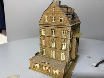 Vollmer H0 - Modeltreingebouwen (1) - Herenhuis met, Hobby & Loisirs créatifs