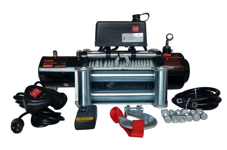 Kibani Elektrische Lier 12 V 5897 KG - Inclusief, Tuin en Terras, Hand-tuingereedschap, Nieuw