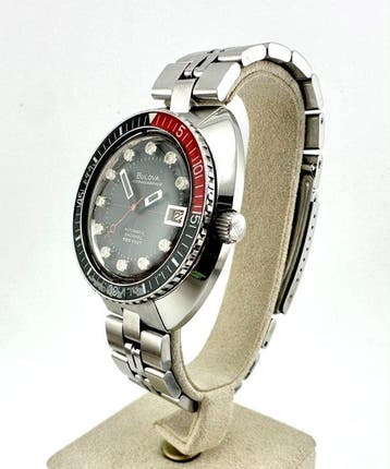 Bulova - Oceanographer Snorkel 666 Feet - 417-1 - Heren -, Nieuw