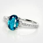 Sans prix de réserve - Bague - 14 carats Or blanc, IGI 1,66, Nieuw