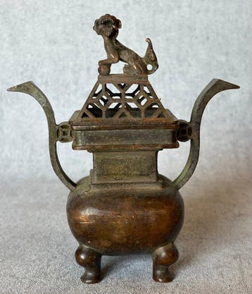 Wierookbrander - Brons - Foo dog