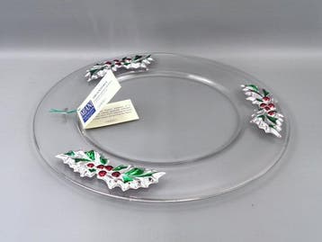 PG-MIANI Argenteria - Plateau - Plaqué(e) argent, émailles