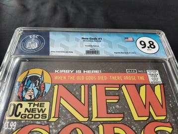The New Gods (Vol. 1) #1 - Facsimile Edition 2026 - EGC 9.8