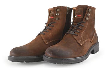 Pantofola dOro Veterboots in maat 41 Bruin, Bruin, Verzenden, Boots, Zo goed als nieuw
