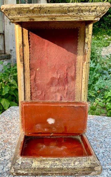 Plateau dautel pour statue avec tiroir à reliques - 45 cm -