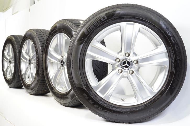 Mercedes GLC W253 X253 18 inch velgen + Winterbanden Pirelli, Auto-onderdelen, Banden en Velgen, Ophalen of Verzenden