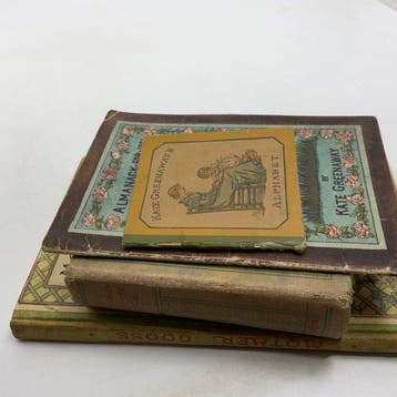 Kate Greenaway - Four Kate Greenaway illustrated childrens