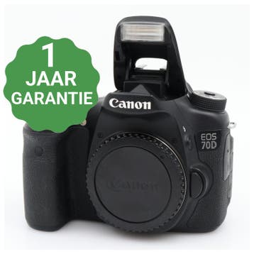 10% korting | Canon EOS 70D body | Tweedehands, Audio, Tv en Foto, Verzenden, Zo goed als nieuw, Canon