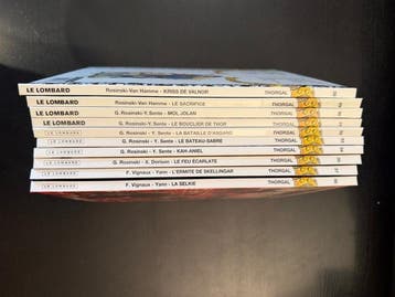 Thorgal T28 à T35 + T37 + T38 - 10x C - 10 Album - Eerste, Livres