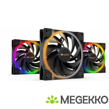 Be quiet! LIGHT WINGS 140mm PWM Triple Pack high-speed, Verzenden, Nieuw