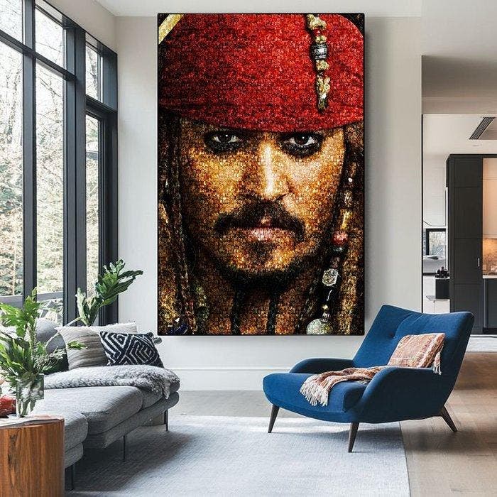 PIRATI DEI CARAIBI (2003) - Jhonny Deep as Capitan Jack, Collections, Cinéma & Télévision