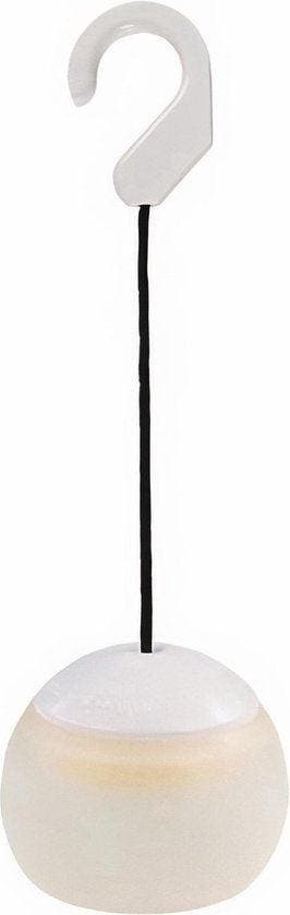 2dekans | LED Hanglamp - Bol - 4 LED - Silicone - wit, Maison & Meubles, Lampes | Suspensions, Enlèvement ou Envoi