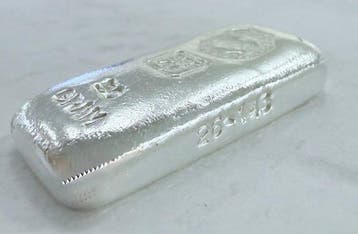 50 gram GC Verstegen 999 Silver Poured Bar - Argent .999