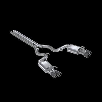 MBRP 18-20 Ford Mustang GT 5.0 w/ Quad Tip Active Exhaust, Ophalen of Verzenden