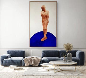 Christopher Shaw - Standing In The Blue - NO RESERVE - XXL
