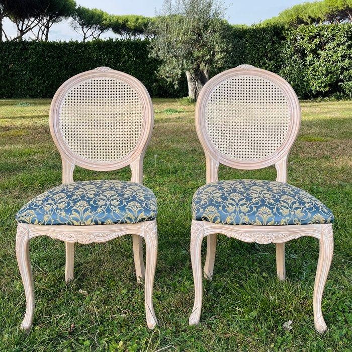 Stoel (2) - Hout, Textiel, Antiquités & Art, Curiosités & Brocante