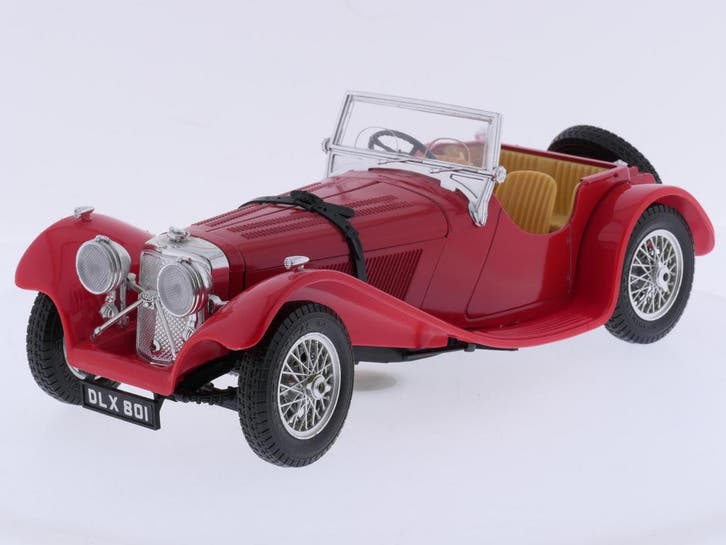 Schaal 1:18 Bburago 3008 Alfa Romeo 2300 Spider (1932) #9638, Hobby en Vrije tijd, Modelauto's | 1:18, Gebruikt, Ophalen of Verzenden