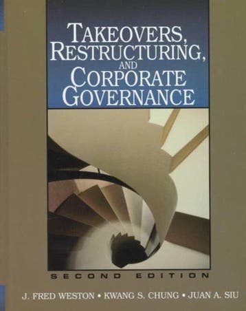 Takeovers, Restructuring and Corporate Governance, Verzenden, Gelezen, J. Fred Weston