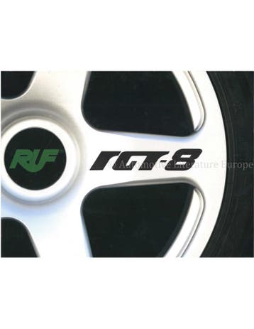 2010 RUF RGT-8 BROCHURE DUITS ENGELS