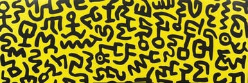Keith Haring - Untitled (Pattern), 1990 (XL)