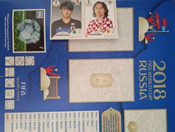 Panini World Cup Russia 2018 - Empty album + complete loose, Collections