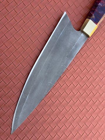 Custom Hand-Forged Premium Chefs Knife - Tafelmes - Staal,