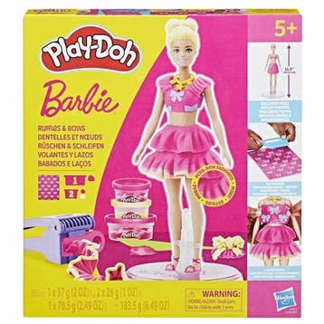 Hasbro Play-Doh Barbie poppen speelset - creatief speelgoed., Kinderen en Baby's, Verzenden, Nieuw