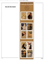 Belgique 2011 - 6 livrets de cette édition tels que prévus