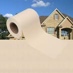 vidaXL Tuinscherm 35x0,19 m PVC crème, Tuin en Terras, Verzenden, Nieuw