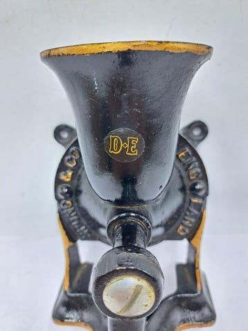 Spong&Co Ltd - Koffiemolen - Douwe Egberts - Gietijzer -