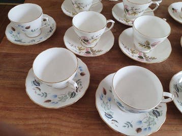 Colclough en Duchess - Kop en schotel (12) - Theekopjes -