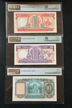 Hong Kong. - 10, 50, 100 Dollars - various dates - Pick