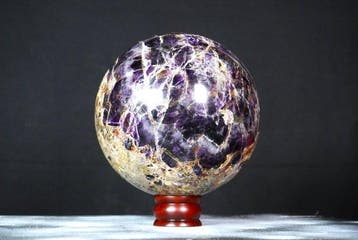 Auralite 23 Stone - Super 7 Crystal - natuurlijke patronen –