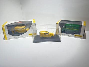 Norev, Schuco 1:43 - Model bestelwagen (3) - CITROEN 2CV /