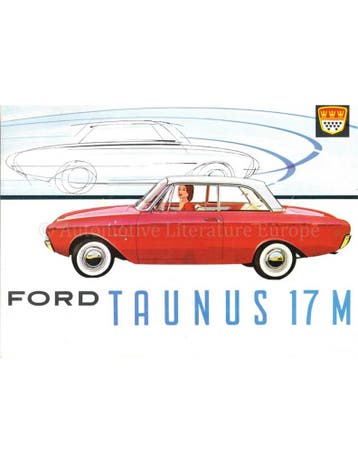 1961 FORD TAUNUS 17M BROCHURE NEDERLANDS, Nieuw