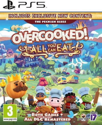 Overcooked! All You Can Eat (Nieuw) (PS5 Games), Ophalen of Verzenden