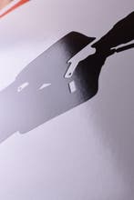 007 - Emaille bord - XXL James Bond; enamelbord;