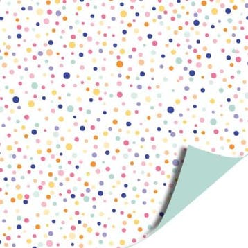 3m Cadeaupapier Confetti MultiColor (Cadeaupapier 3M), Verzenden, Nieuw