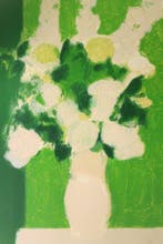 Bernard Cathelin (1919-2004 - White Flowers