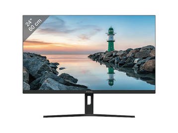 Peaq -  Pmo S245-vfc - Monitor 24 Full Hd - Zwart, Verzenden