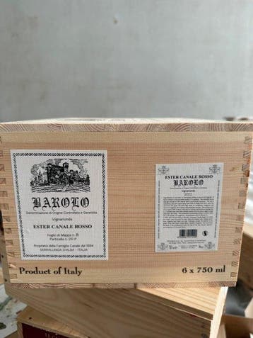 2022 Ester Canale Vigna Rionda - Barolo - 6 Bouteilles (0,75, Nieuw