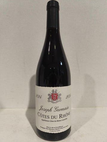 2024 Domaine Joseph Germain - Côtes-du-rhône - 10 Flessen, Nieuw