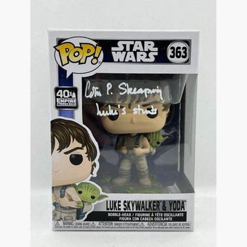 Star Wars - Signed by Colin P Skeaping (Luke Skywalker), Collections